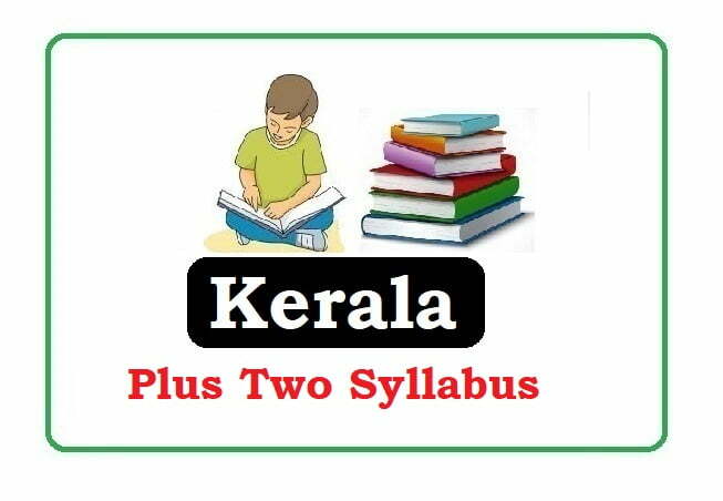 Kerala +1 Syllabus 2022