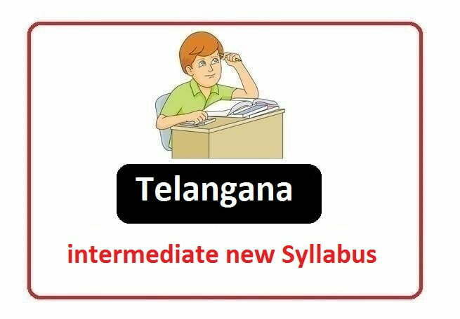 TS Intermediate 1st & 2nd Year Syllabus 2022