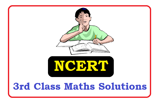 NCERT 3rd Class Maths Solutions 2024 Pdf Download