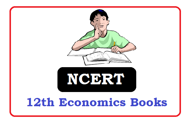 NCERT 12th class Economics Books 2021