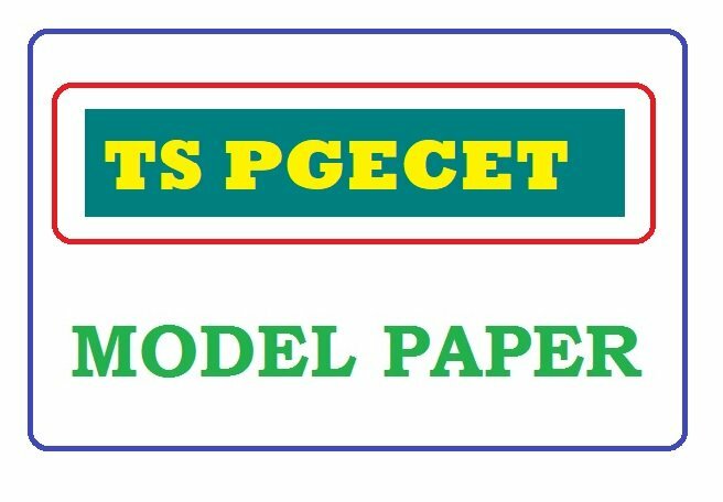TSPGECET Model Paper 2022