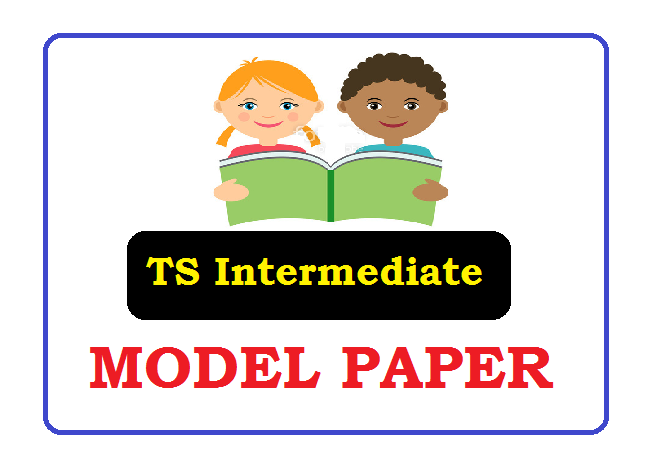 Telangana Inter 1st & 2nd year Model Paper 2022