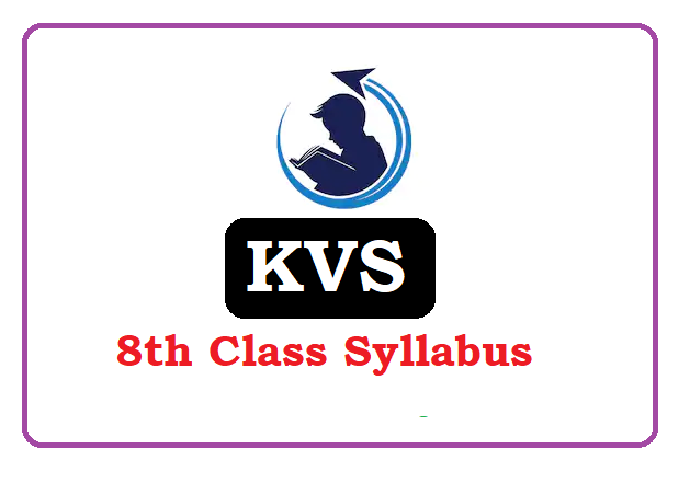 KVS 8th Class Syllabus 2024 All Subject Pdf Download